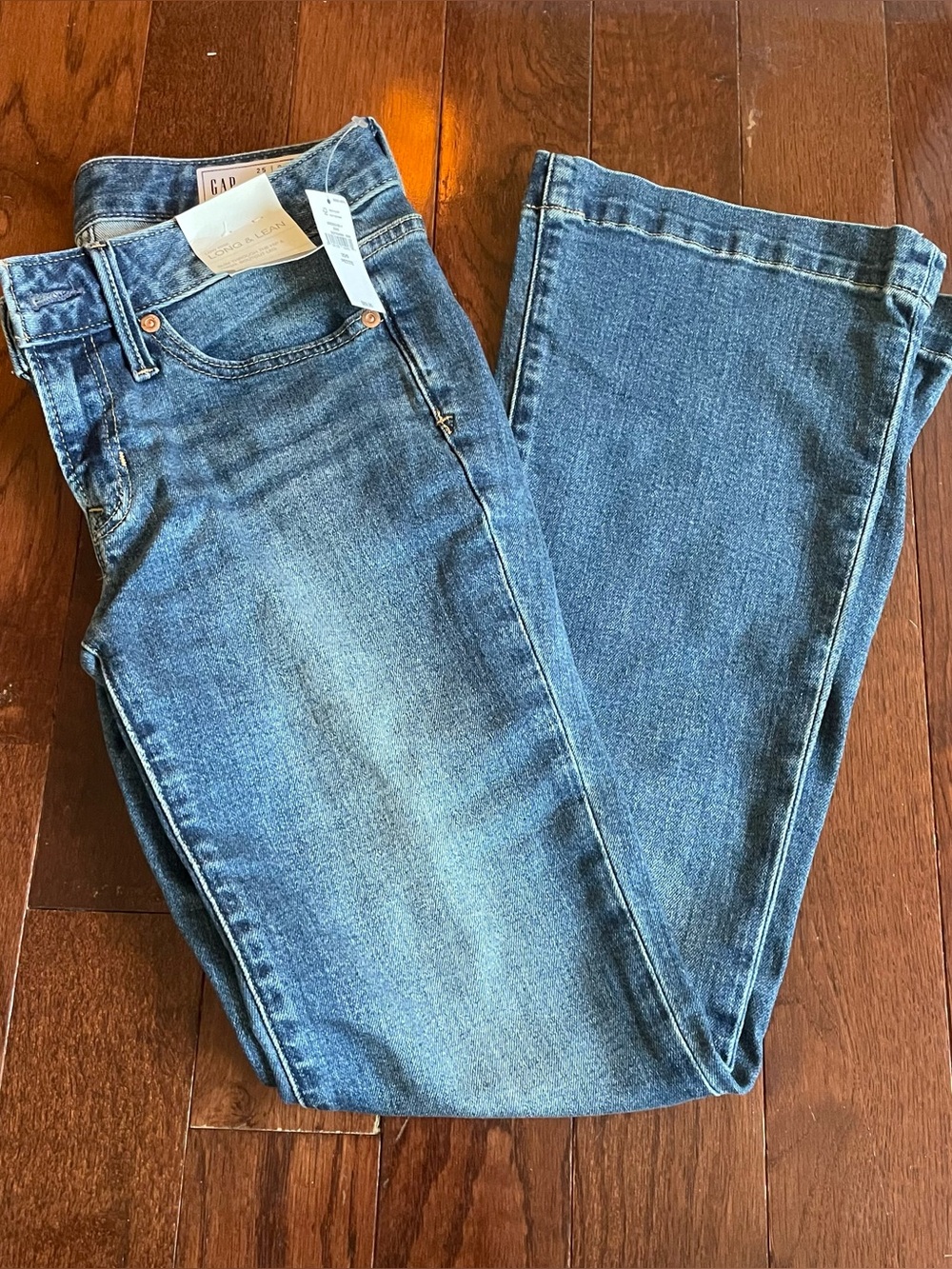 Gap low rise bootcut jeans